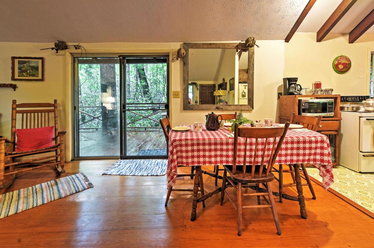 Serene Creekside Cottage Near Asheville Fire Pit Candler Zewnętrze zdjęcie